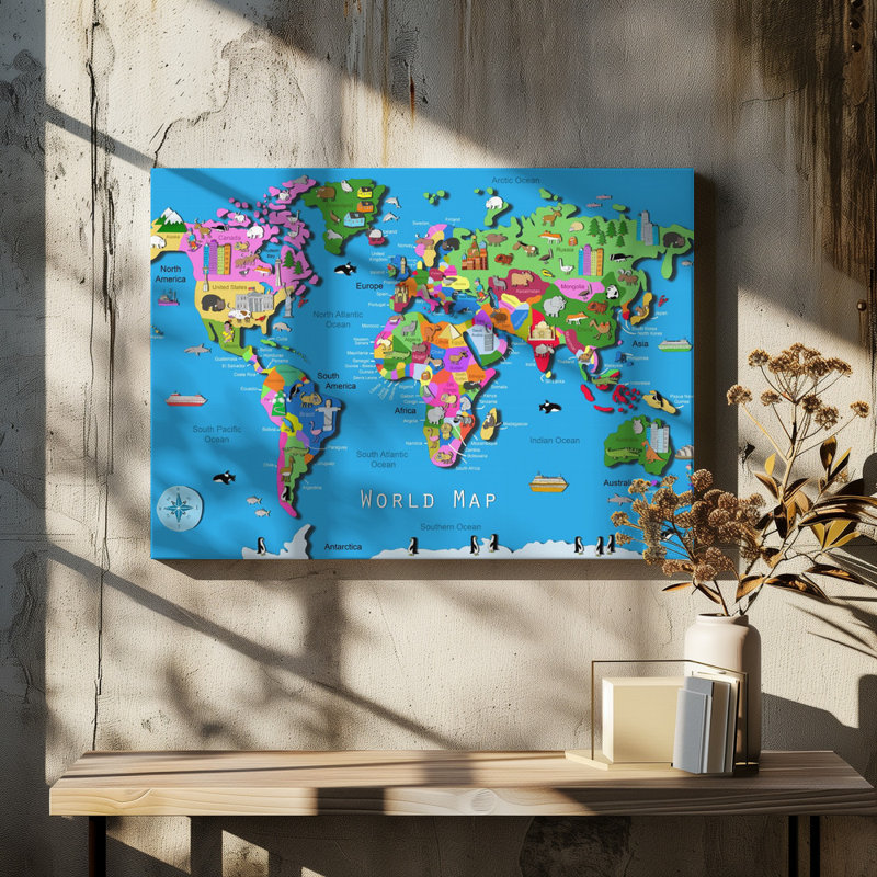 Wrapped Canvas Print, 50.8 cm H x 76.2 cm W