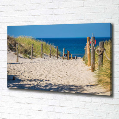 Coastal Dunes - Wrapped Canvas Print
