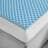 Sleep Philosophy 1.5" Gel Memory Foam All Season Reversible Mattress Topper-738771206