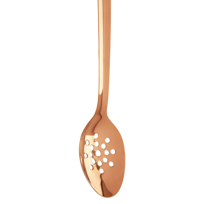 Symple Stuff Rondo 1 Cooking Spoon, Rose Gold
