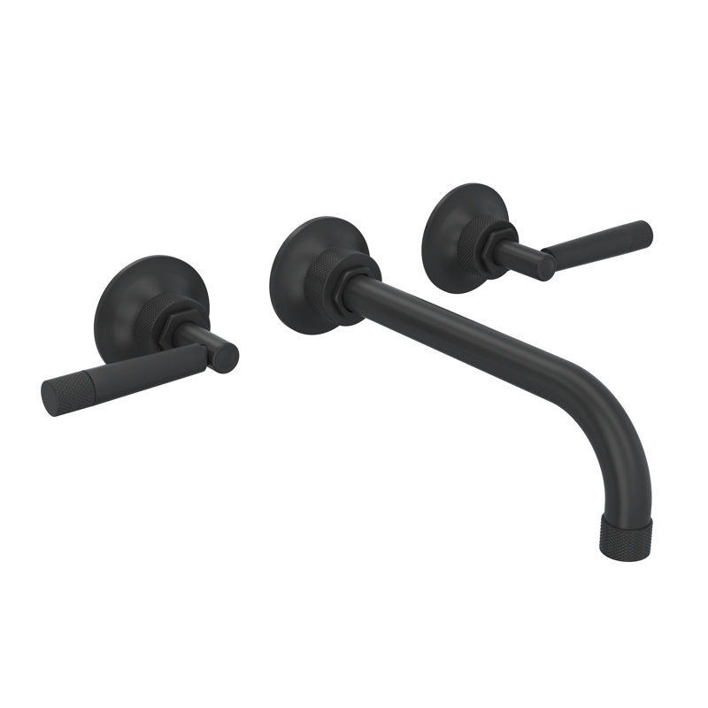 Graceline® Wall Mount Tub Filler, Matte Black