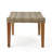 HAMPTON WOOD + WICKER OTTOMAN