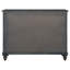 Commode 8 tiroirs Guanciale Chêne foncé