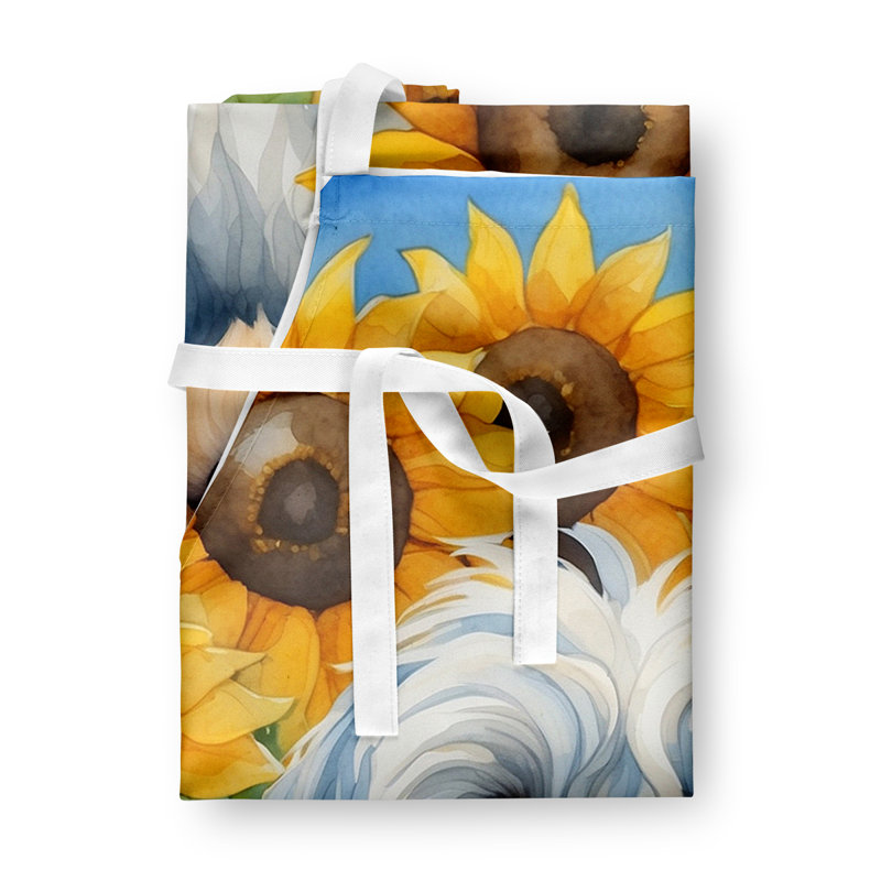 Floral Bib Apron