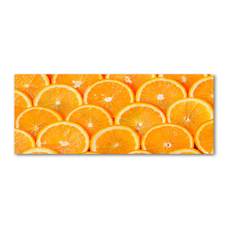 Orange Slices - Wrapped Canvas Print