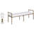 Axis Cream Linen Textured Fabric Upholstered Bench-1774581340-1774581341