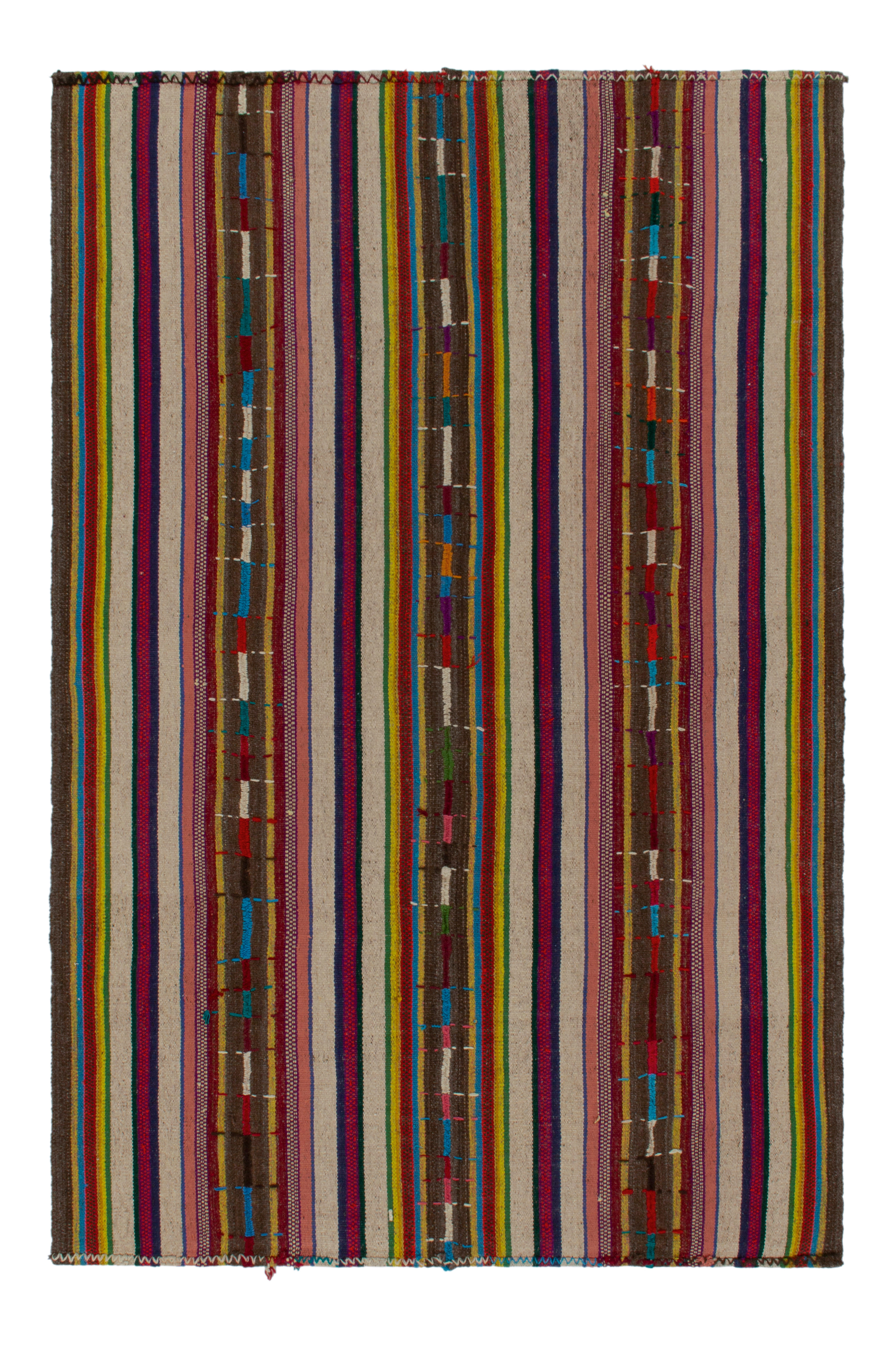 https://assets.wfcdn.com/im/33165998/compr-r85/2045/204574152/chaput-one-of-a-kind-5-x-76-1950s-area-rug-in-brownbluepinkred.jpg