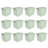 Sterilite 20 Gal Latch Tote Home Storage Organizer Bin w/ Handles, Mint, 12-Pack