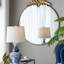 Miroir rond en fer