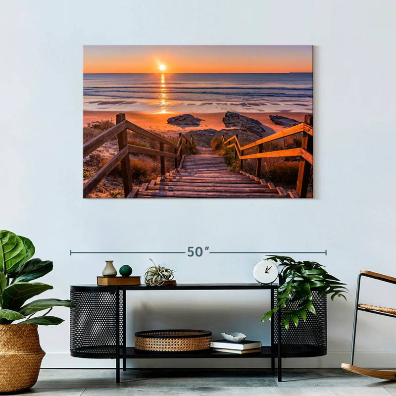 Gillard Stairs To Gillard Sunset, 30" H x 45" W