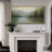 Lake River Landscape " Tranquil River Andest Antique Retro Fine Art Colorful Bedroom Extra Large Wall Decor "-96074485-111568057