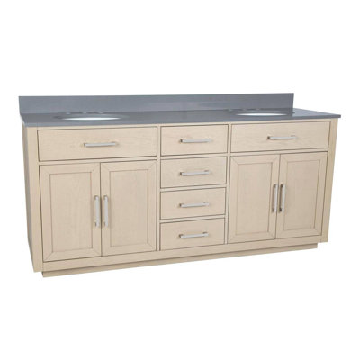 Ensemble de meuble-lavabo double l 72 po x P 22 po x H 34 po