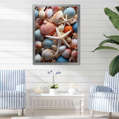 «Beach Photo Seashell Symphony X», reproduction sur toile