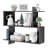Batravil Floating Geometric Kilter Three-Level Square Accent Shelf-1834662635