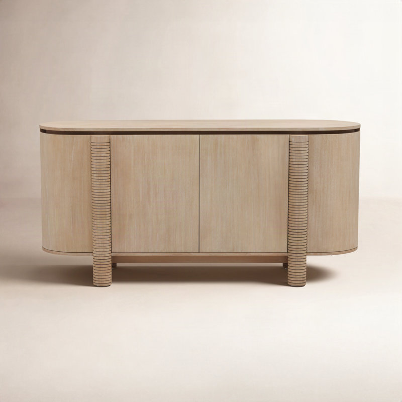 Stefan Sideboard Light Natural 63", Light Natural