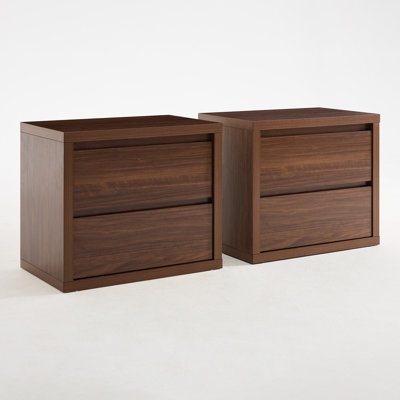 Fere 27'' W 2-Drawer Nightstand (Set Of 2)