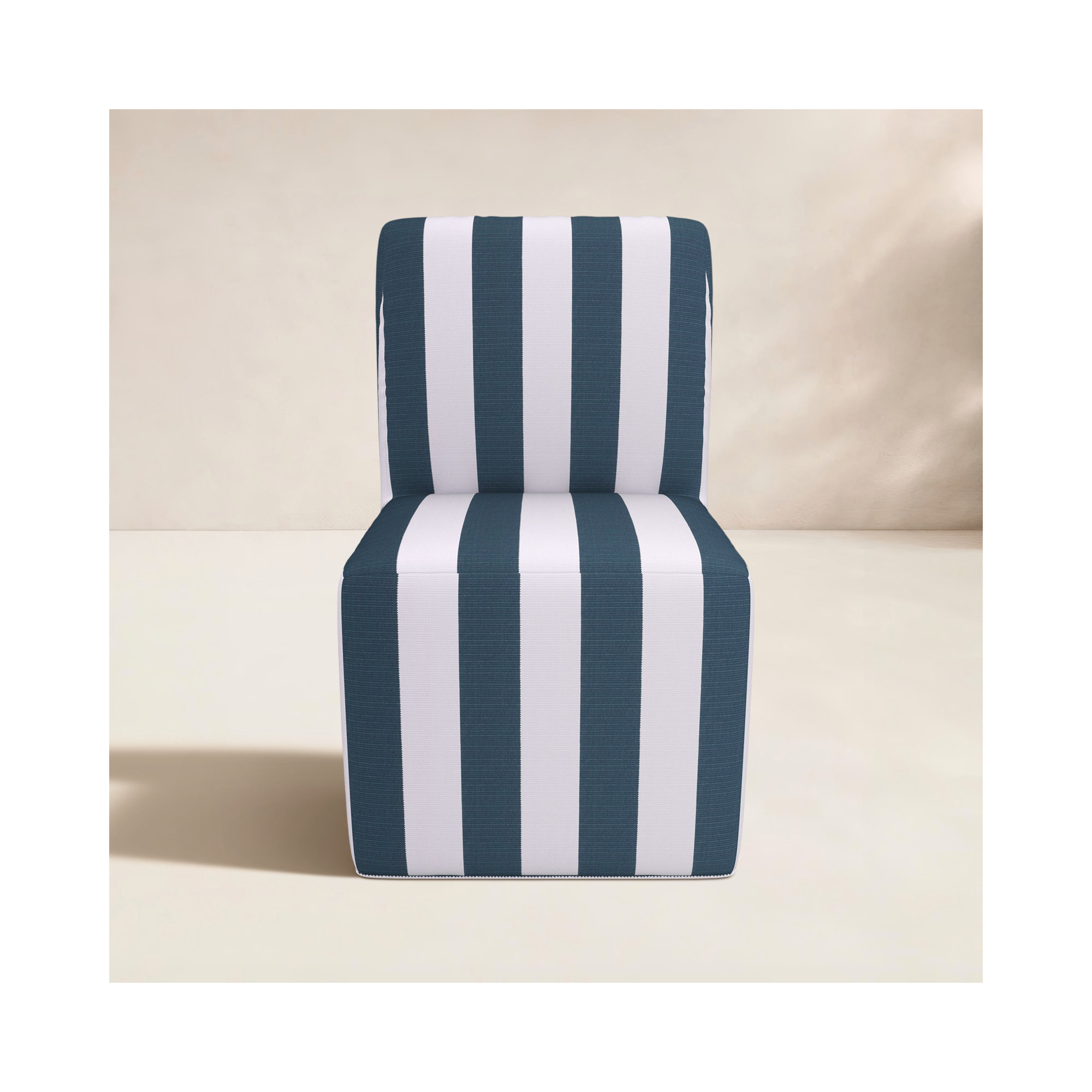 Eliana Sunbrella® Patio Dining Chair, Refuge Indigo
