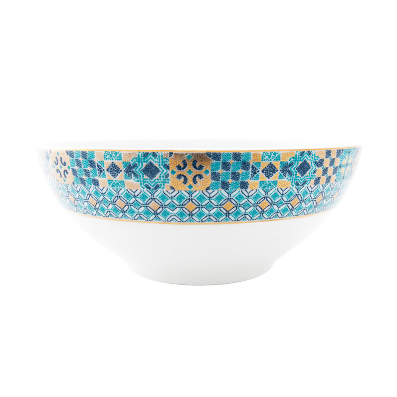 Portofino Porcelain Salad Serving Bowl