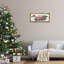 Camion de Noël sur cadre flottant ferme enneigée, design par Mollie B.-1234202236-1234202237