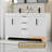 Skeen 60" Double Sink Bathroom Vanity Set With Resin Sink Top, Faucet, Assembly Required-1716050871