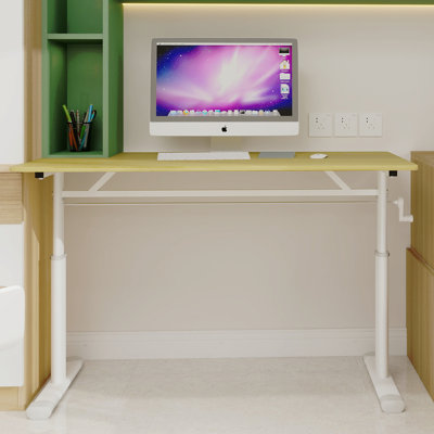 Bureau d'étude réglable pour enfants et adultes - Bureau multifonctionnel réglable en hauteur pour la maison / le bureau, conception compacte