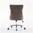 A&A Furniture Office Chair,Modern Chenille Upholstered Tufted Button Home Office Chair with Chrome Metal Base,Adjustable Desk Chair Swivel Office Chair (Gray)-1409363509