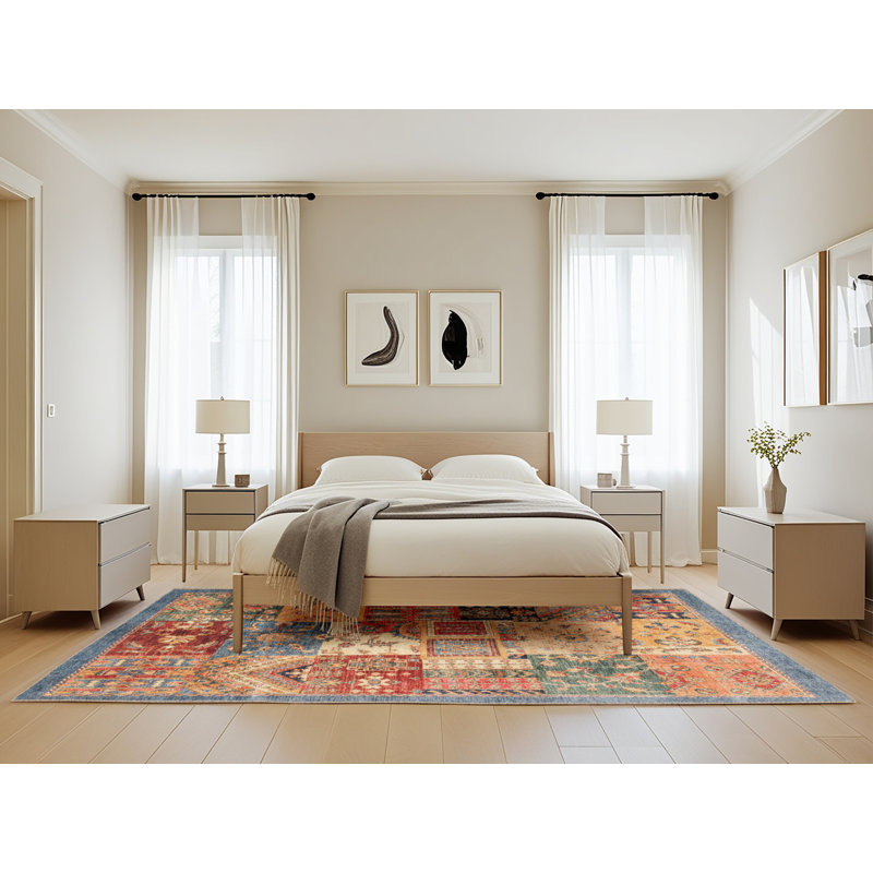 Tapis abstrait moderne et abstrait 3733ABS3749, Rectangle 5 pi x 8 pi