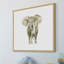 «Baby Elephant I», reproduction encadrée-21183711