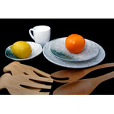 4 Piece Melamine Dinnerware Set