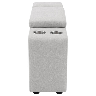 Upholstered L-Shaped Seating Component