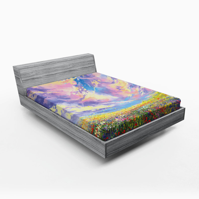 Microfiber Fitted Sheet, Full/Double Fitted Sheet