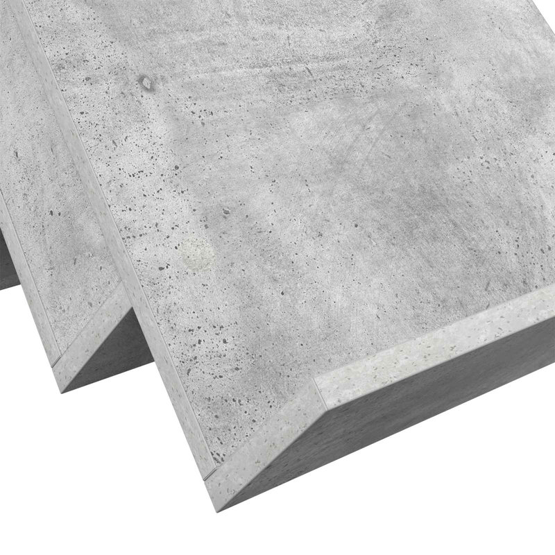 Wood Free Standing Magazine Rack, Grey
