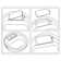 Ladson Steel Motion Sensor Kitchen Trash Can