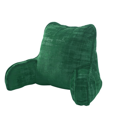 Textured Velvet Bedrest Pillow Cover & Insert