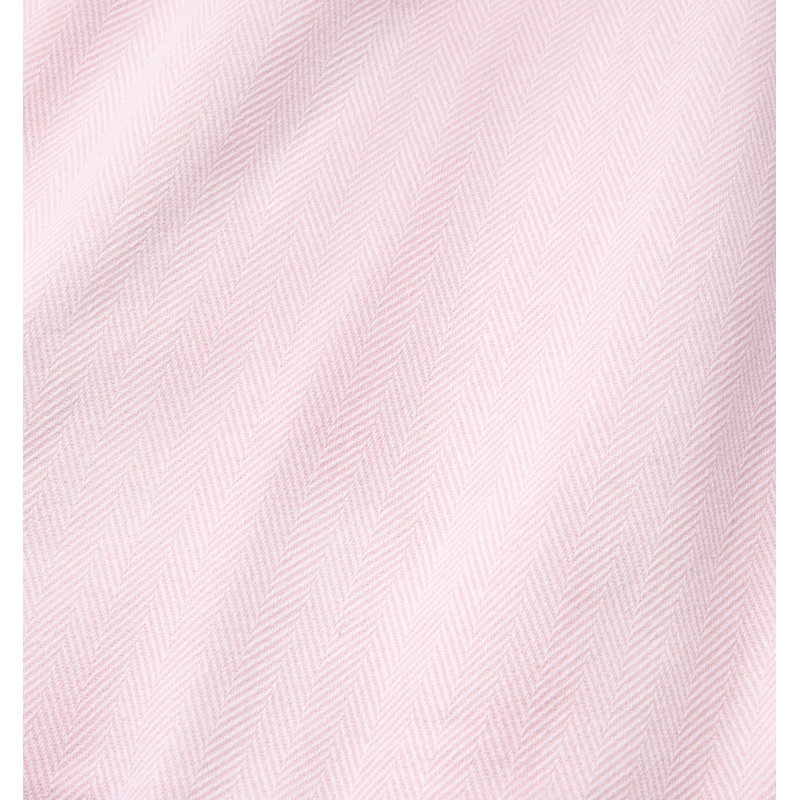 Celine Throw Blanket, White/Carnation
