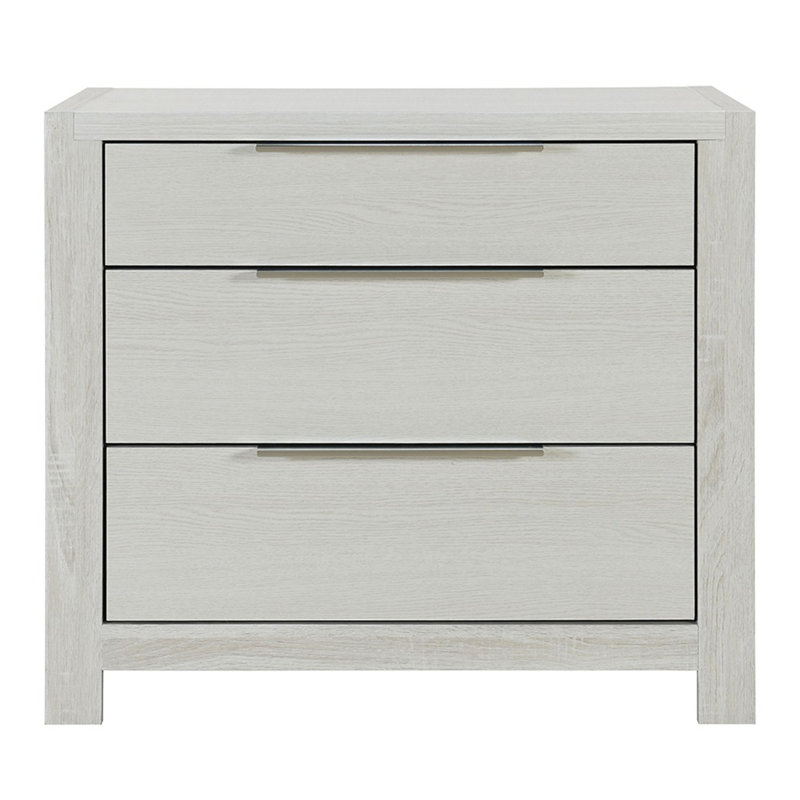 Modern Transitional Beige Finish Nightstand