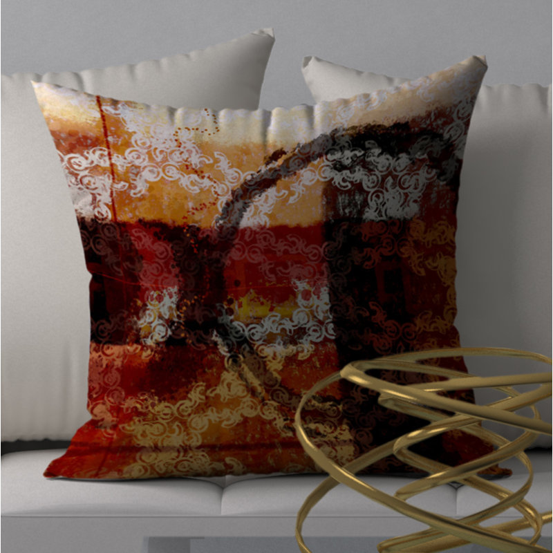 Housse de coussin carrée/insert, 20 po x 20 po
