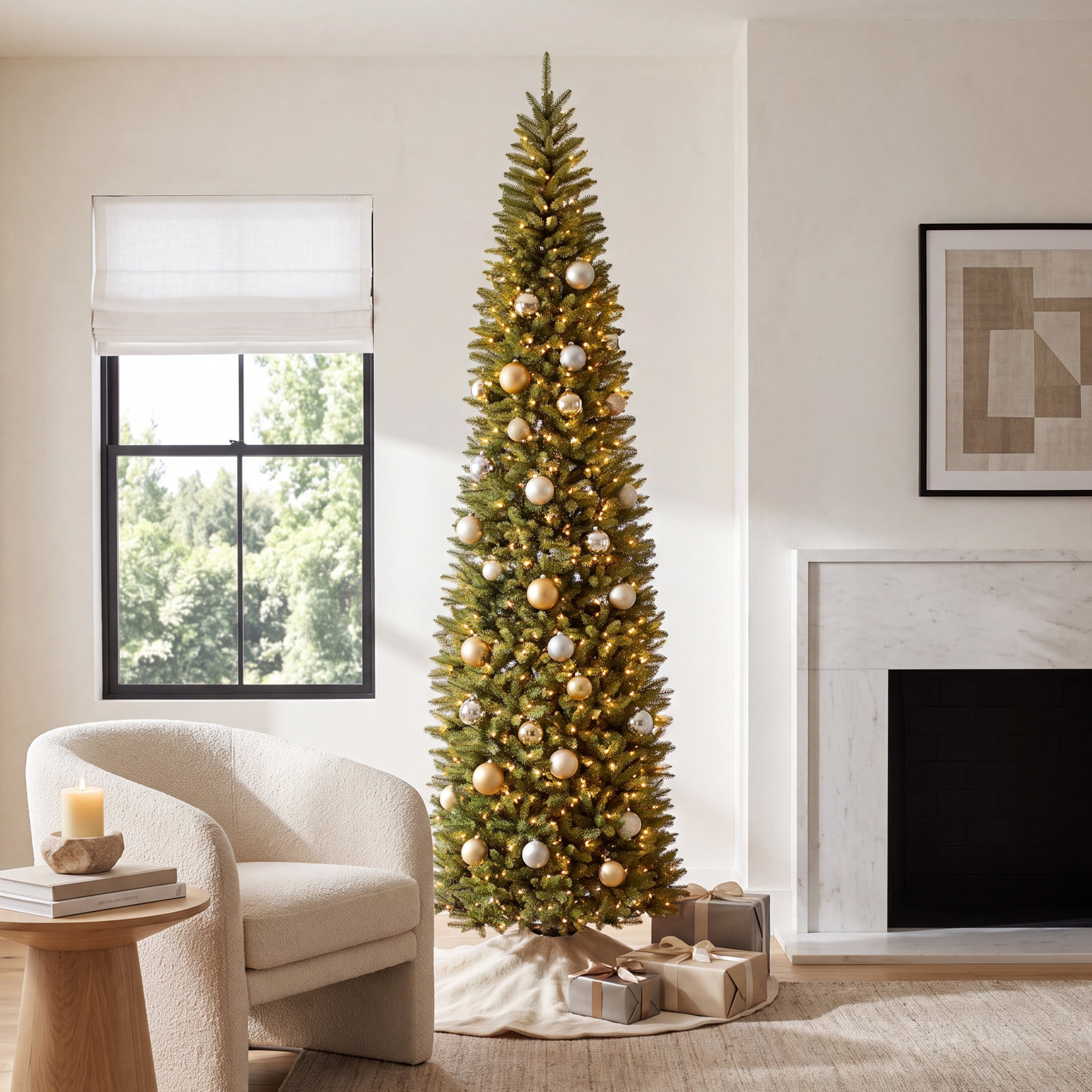 Levit Kingswood 16' Pre-Lit Fir Christmas Tree, 14'