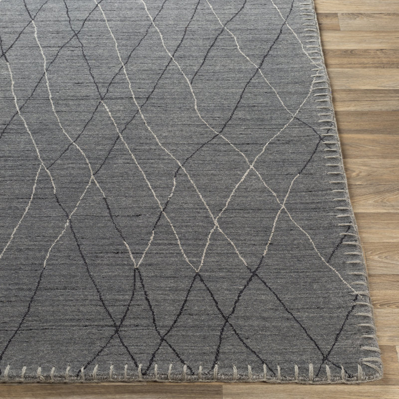 Abstract Indoor Rug, Rectangle 4' x 6'