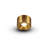 Node 3.25-in Integrated LED ETL Certified Surface Mounted Downlight, Antique Brass