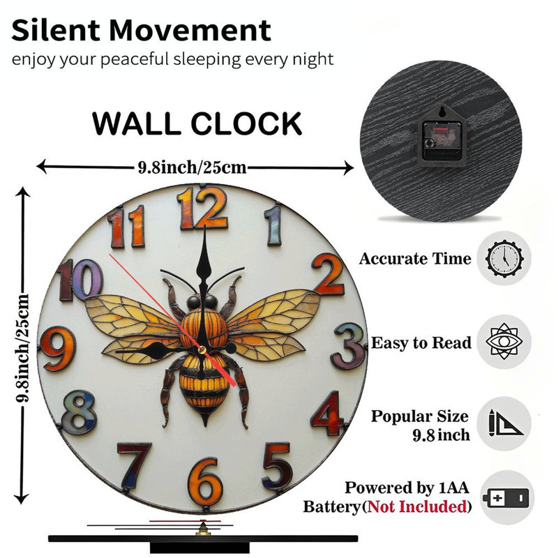 Horloge murale Bee Design