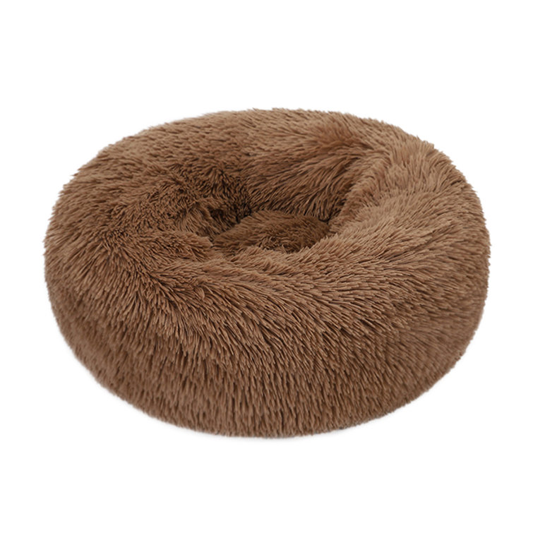 Tucker Murphy Pet™ Pet Bed Fluffy Plush Faux Fur Cat Dog Bed
