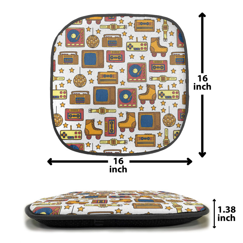 Coussin de siège rétro pour l'extérieur