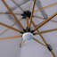 Camora 250cm Lighted Cantilever Parasol-1066735039