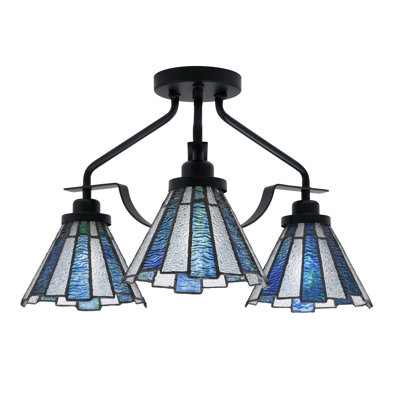 Plafonnier semi-encastré 3 lumières Odyssey