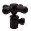 Conduites d'alimentation à robinet double 1/2 po IPS x 3/8 po x P 20 po avec robinets d'arrêt à angle en croix-99438797