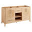 60" Burfield Double Bathroom Vanity Set with Oval Undermount Sinks-885499300-885499299-887363045