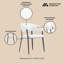 Chaise de salle à manger blanche-751223675