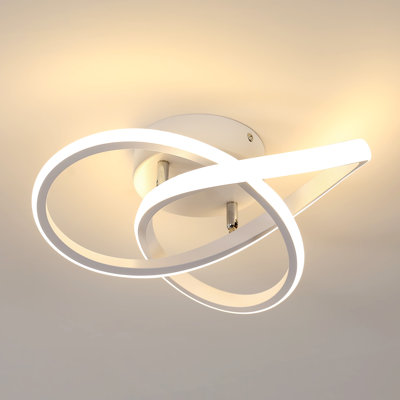 Camrun 3-Light LED Flush Mount Warm Light