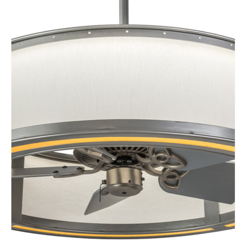 Maplewood LED Downrod Ceiling Fan